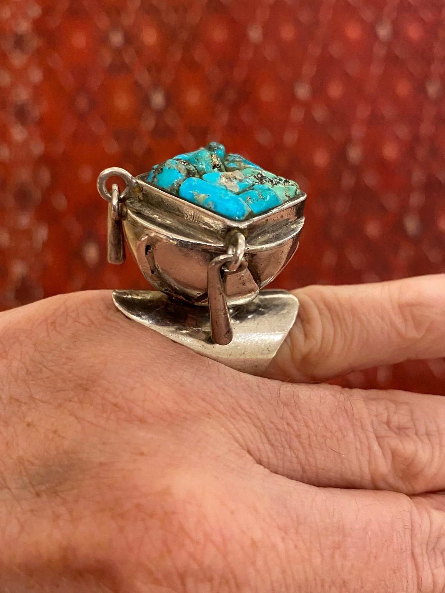 eveli sabatie silver ring
