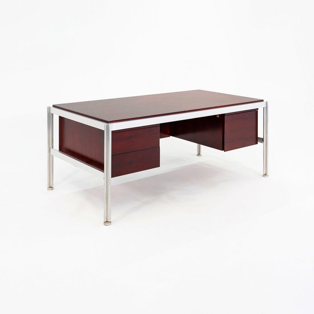 Executive-Schreibtisch von Georges Ciancimino für Mobilier International France, ca. 1970 (Französisch) im Angebot