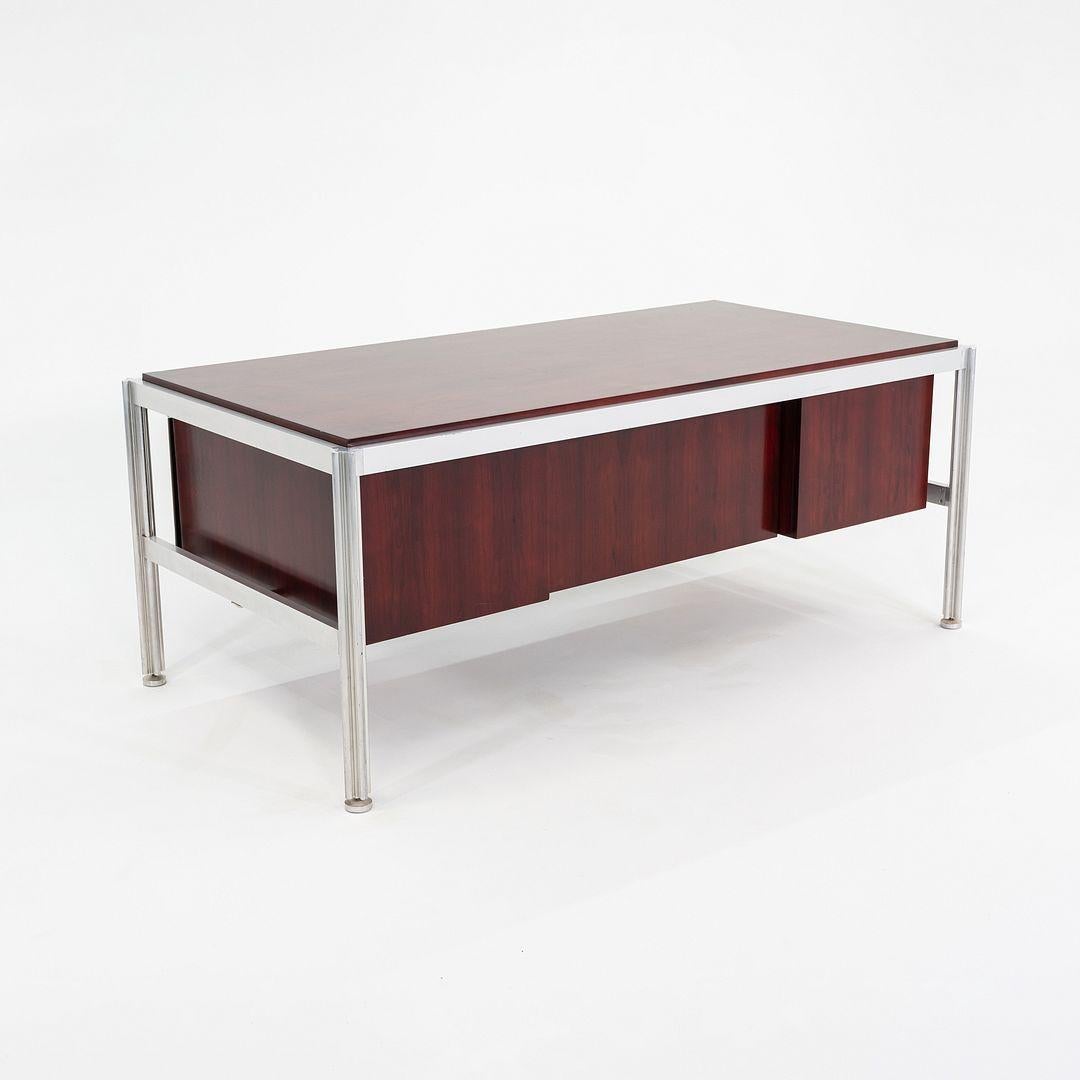 Executive-Schreibtisch von Georges Ciancimino für Mobilier International France, ca. 1970 (Ende des 20. Jahrhunderts) im Angebot