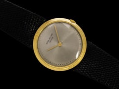 c. 1970 Patek Philippe Vintage Mens Handwound, Ref. 3459 Disco Volante Style
