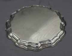 c. 1970 Reed & Barton Chippendale Sterling Silver Salver