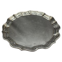 c. 1970 Reed & Barton Chippendale Sterling Silver Salver