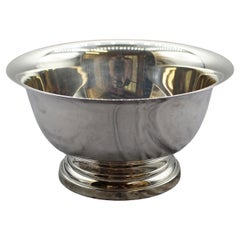 C. 1970 Sterling Silver Paul Revere Reproduction Bowl by Poole