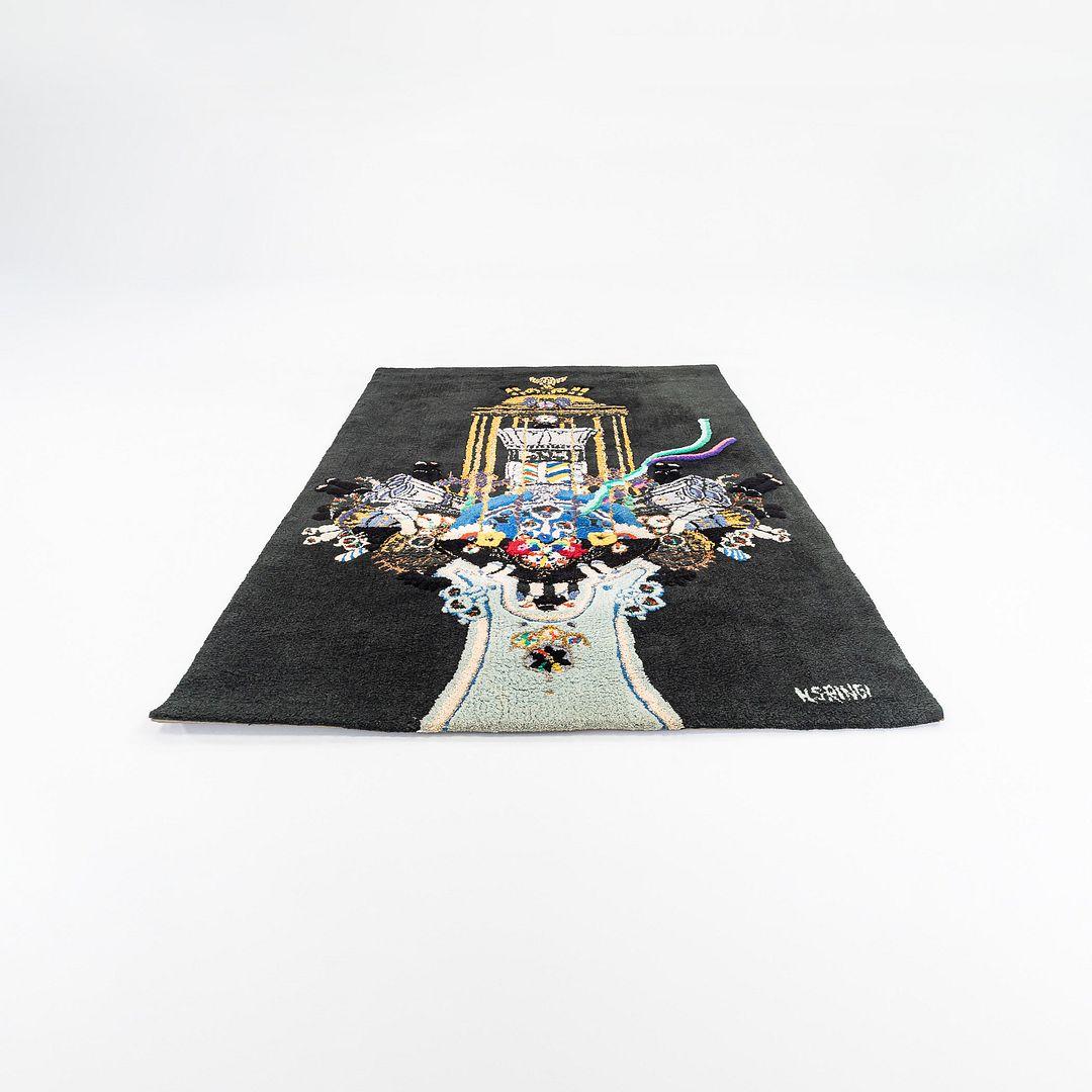 Moderne C. Tapis de tapisserie murale Kjell A. Sorensen-Ringi des années 1970 