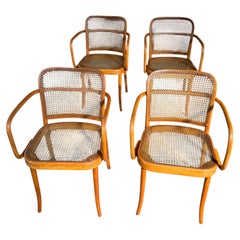 c. 1970s Stendig Bentwood Armchairs by Josef Hoffman Model 811 c. 1920s