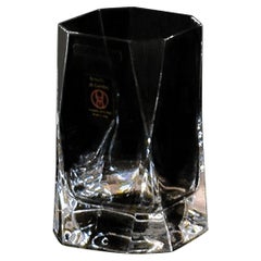 c. 1973, 'Cibi' Double Old-Fashioned Glasses by Cini Boeri, Set of Six