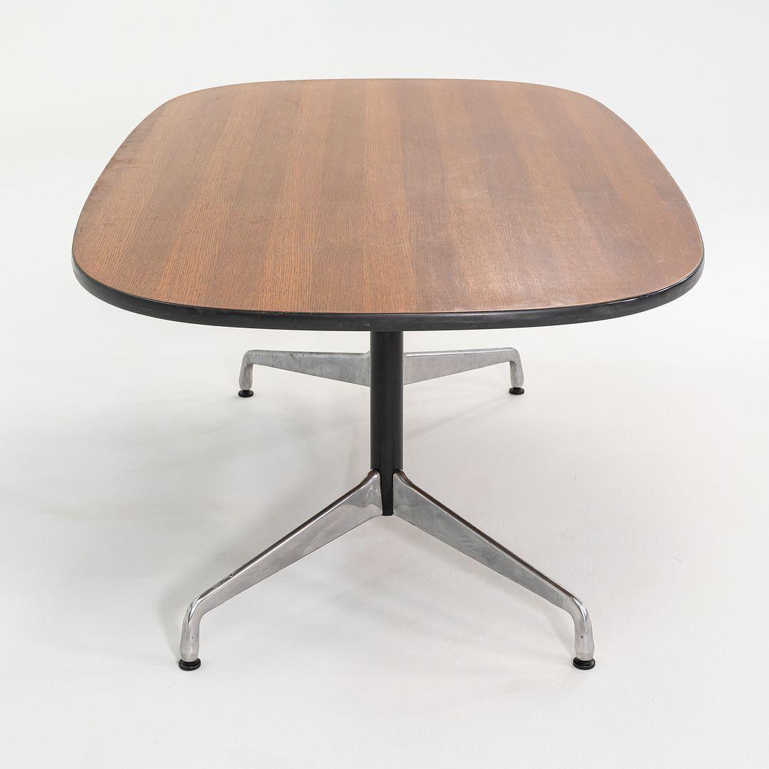 Table de conférence Eames Oval Segmented ET151 Herman Miller des années 1980, 42 x 72 en vente 1