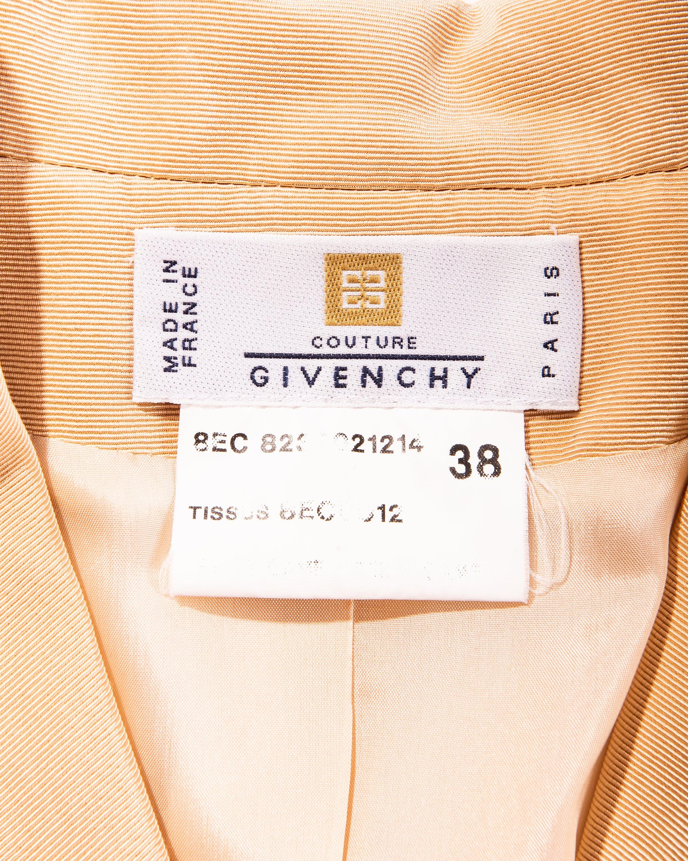 c. 199 Givenchy Beige Floral Suit Set 7