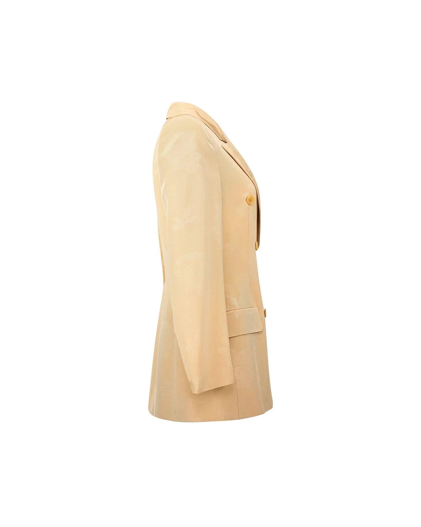 c. 199 Givenchy Beige Floral Suit Set 1