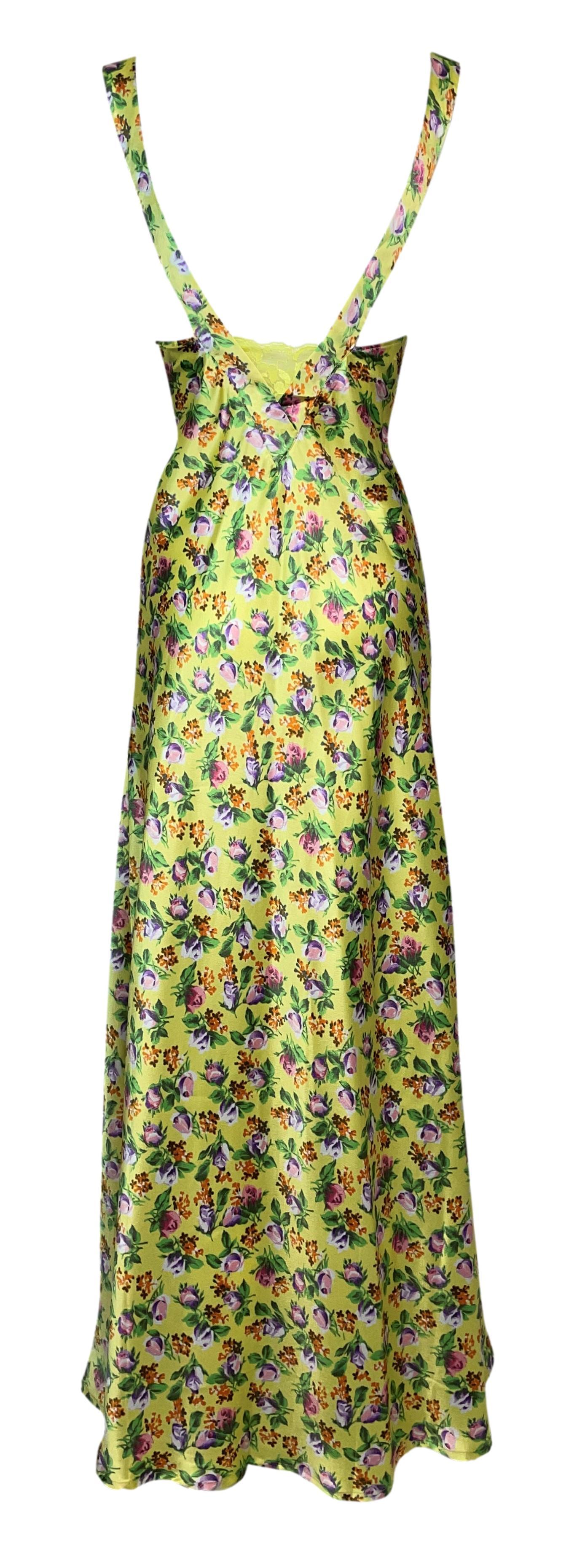 versace floral dress