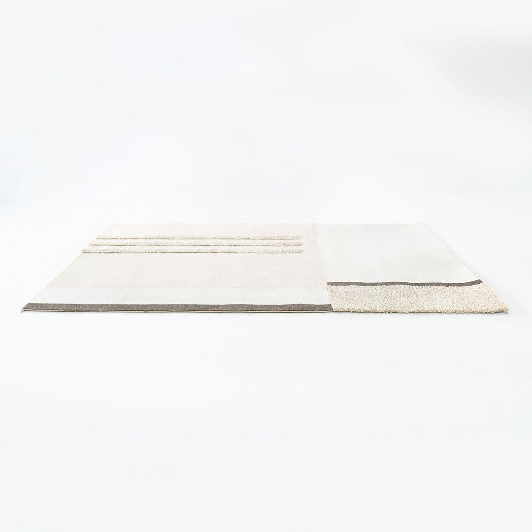 C. 1998 Kurt Meinecke für Herman Miller Texturierter handgeknüpfter Teppich 5' x 10' (Nepalesisch) im Angebot