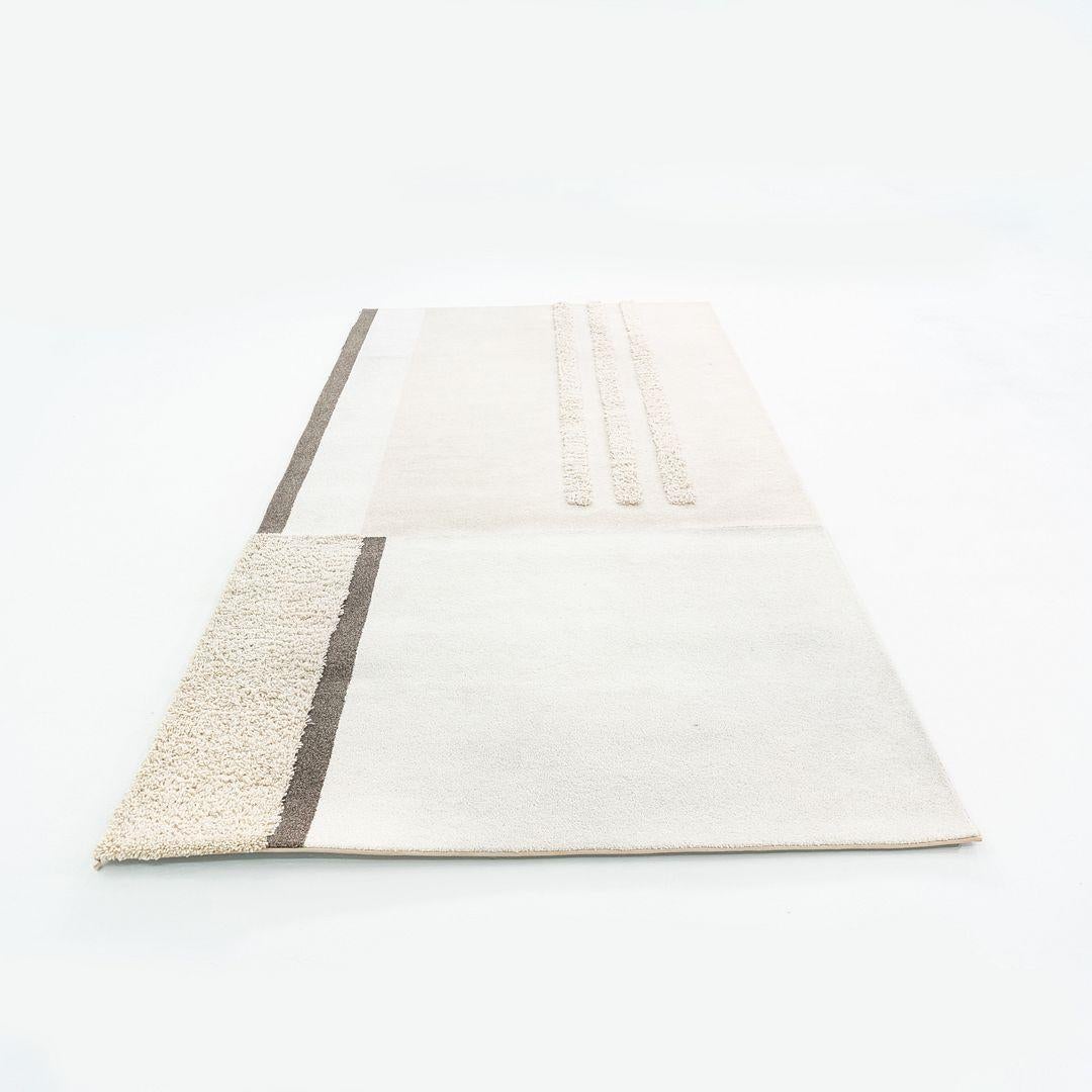 C. 1998 Kurt Meinecke für Herman Miller Texturierter handgeknüpfter Teppich 5' x 10' (Ende des 20. Jahrhunderts) im Angebot