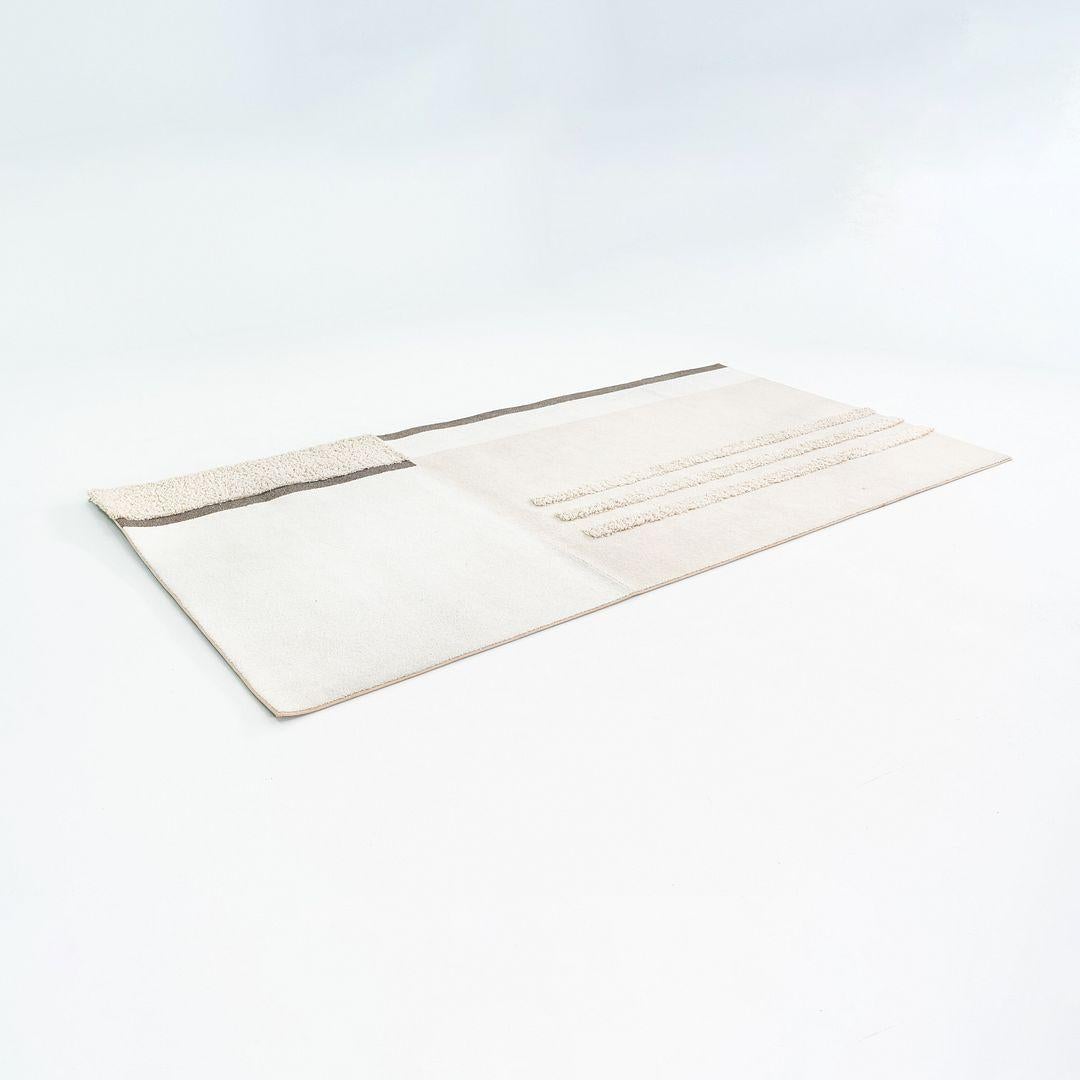 C. 1998 Kurt Meinecke für Herman Miller Texturierter handgeknüpfter Teppich 5' x 10' (Wolle) im Angebot