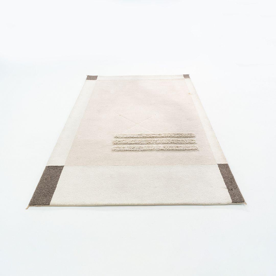 C. 1998 Kurt Meinecke für Herman Miller Texturierter tibetischer getufteter Teppich 5' x 8' (Moderne) im Angebot