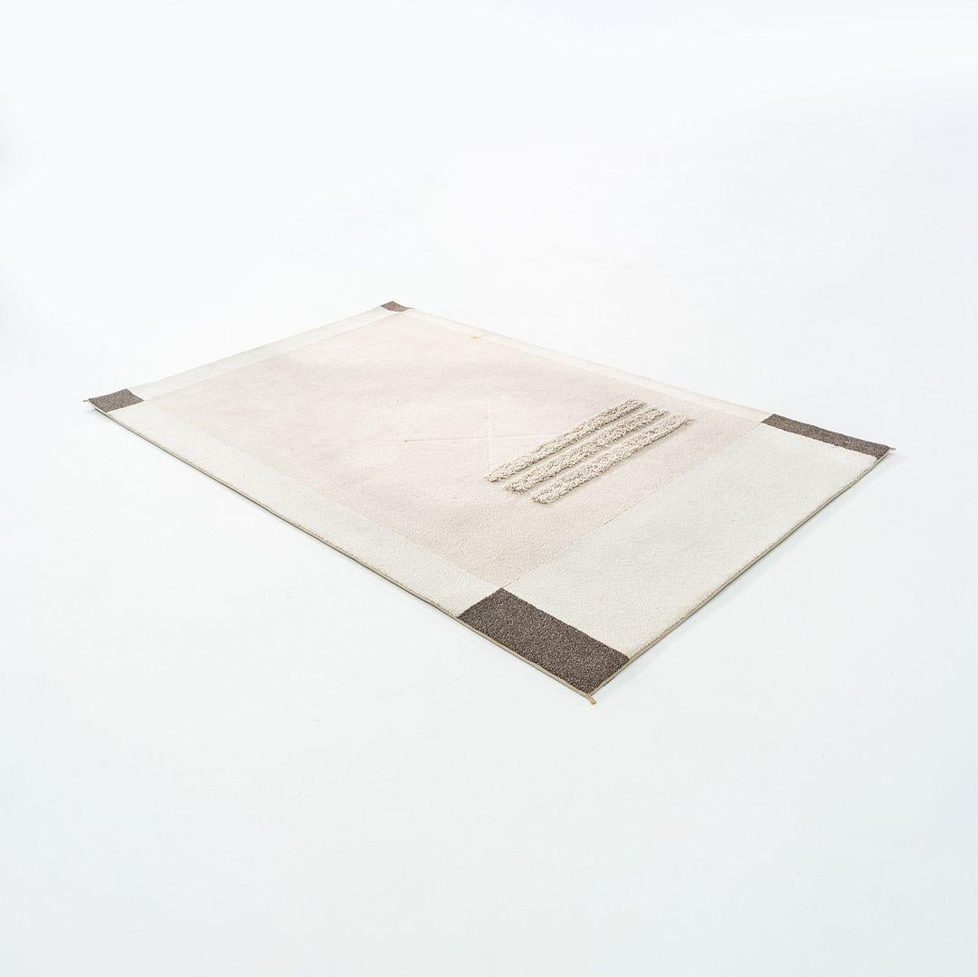 C. 1998 Kurt Meinecke für Herman Miller Texturierter tibetischer getufteter Teppich 5' x 8' (Nepalesisch) im Angebot