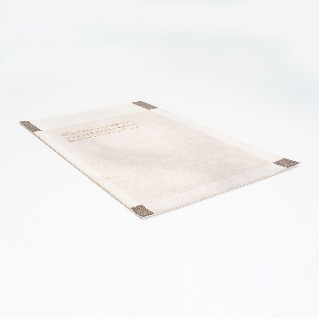 C. 1998 Kurt Meinecke für Herman Miller Texturierter tibetischer getufteter Teppich 5' x 8' (Ende des 20. Jahrhunderts) im Angebot