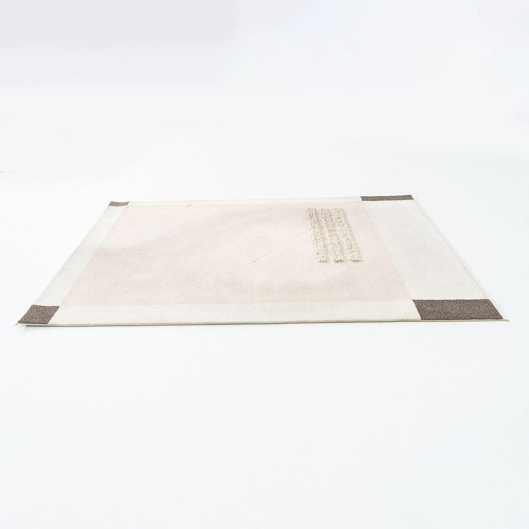 C. 1998 Kurt Meinecke für Herman Miller Texturierter tibetischer getufteter Teppich 5' x 8' im Angebot 1