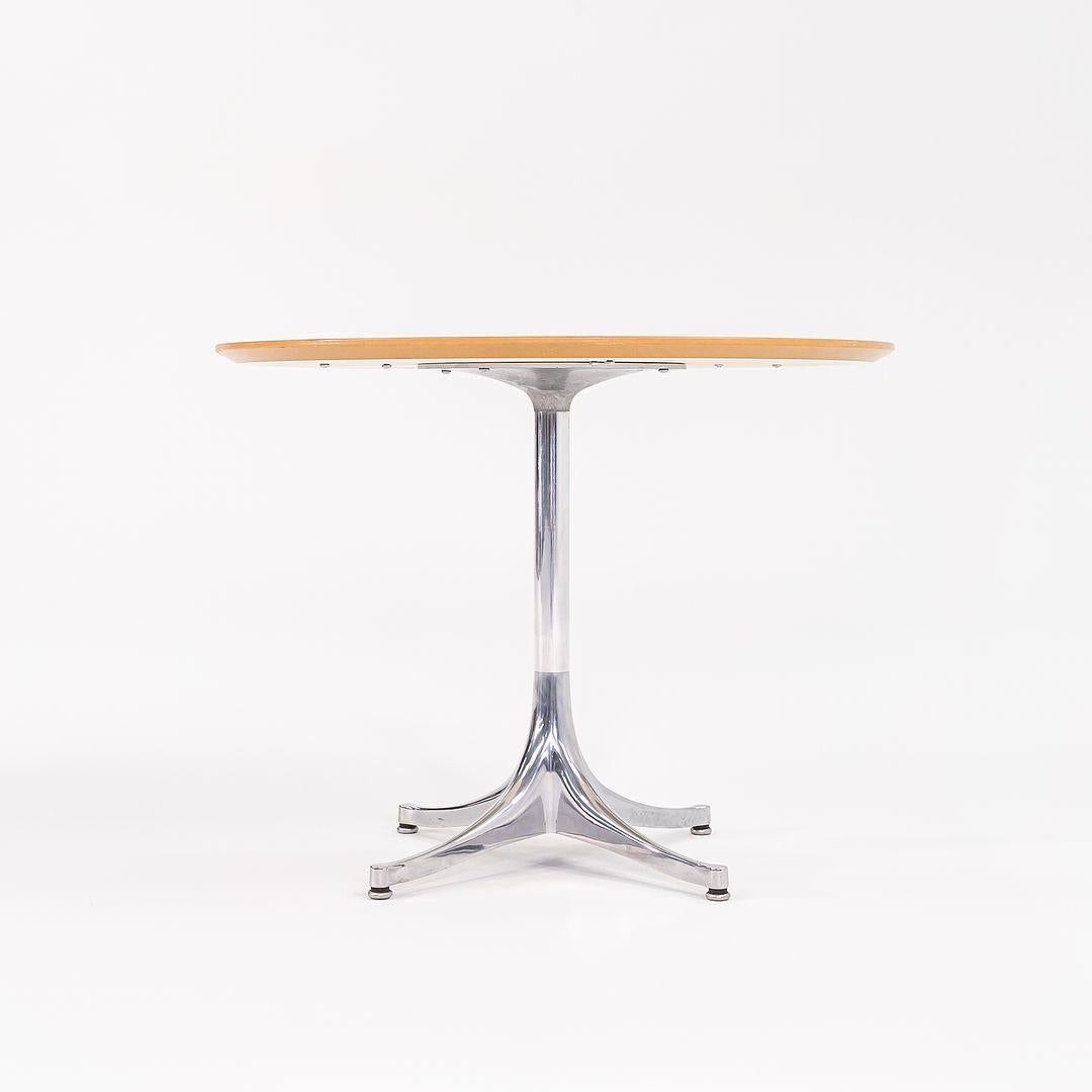 C. Tavolino con piedistallo in laminato bianco George Nelson for Herman Miller, anni 2000, 28