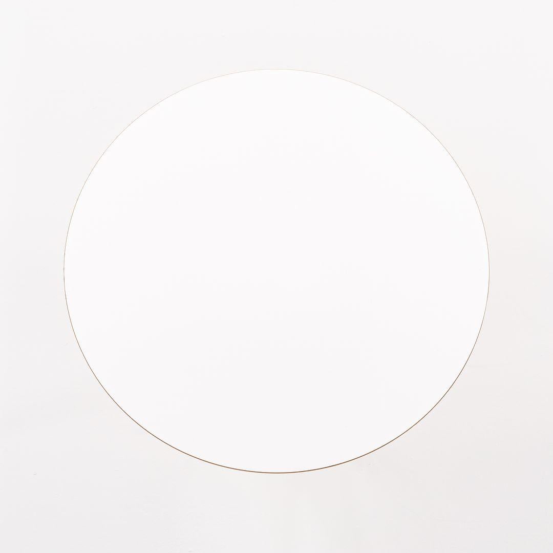 C. Tavolino con piedistallo in laminato bianco George Nelson for Herman Miller, anni 2000, 28