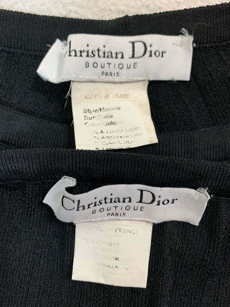 christian dior short set