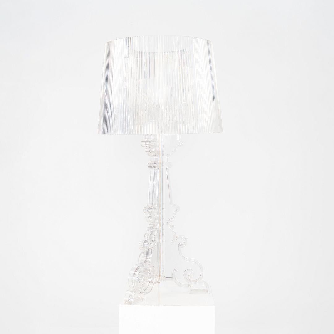 C. 2004 Ferruccio Laviani para Kartell Lámpara de sobremesa Bourgie de plástico transparente en Bueno estado para la venta en Philadelphia, PA