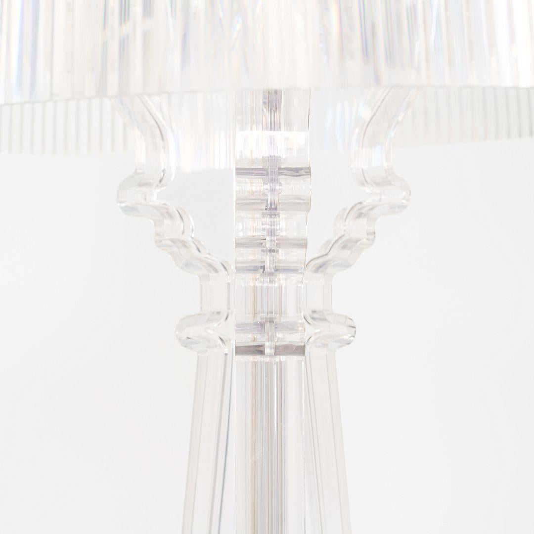 C. 2004 Ferruccio Laviani para Kartell Lámpara de sobremesa Bourgie de plástico transparente en venta 3