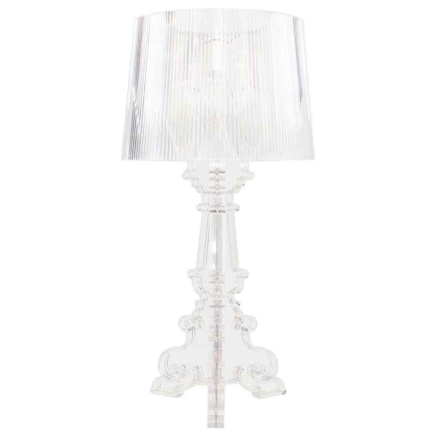C. 2004 Ferruccio Laviani for Kartell Bourgie Table Lamp in Clear Plastic