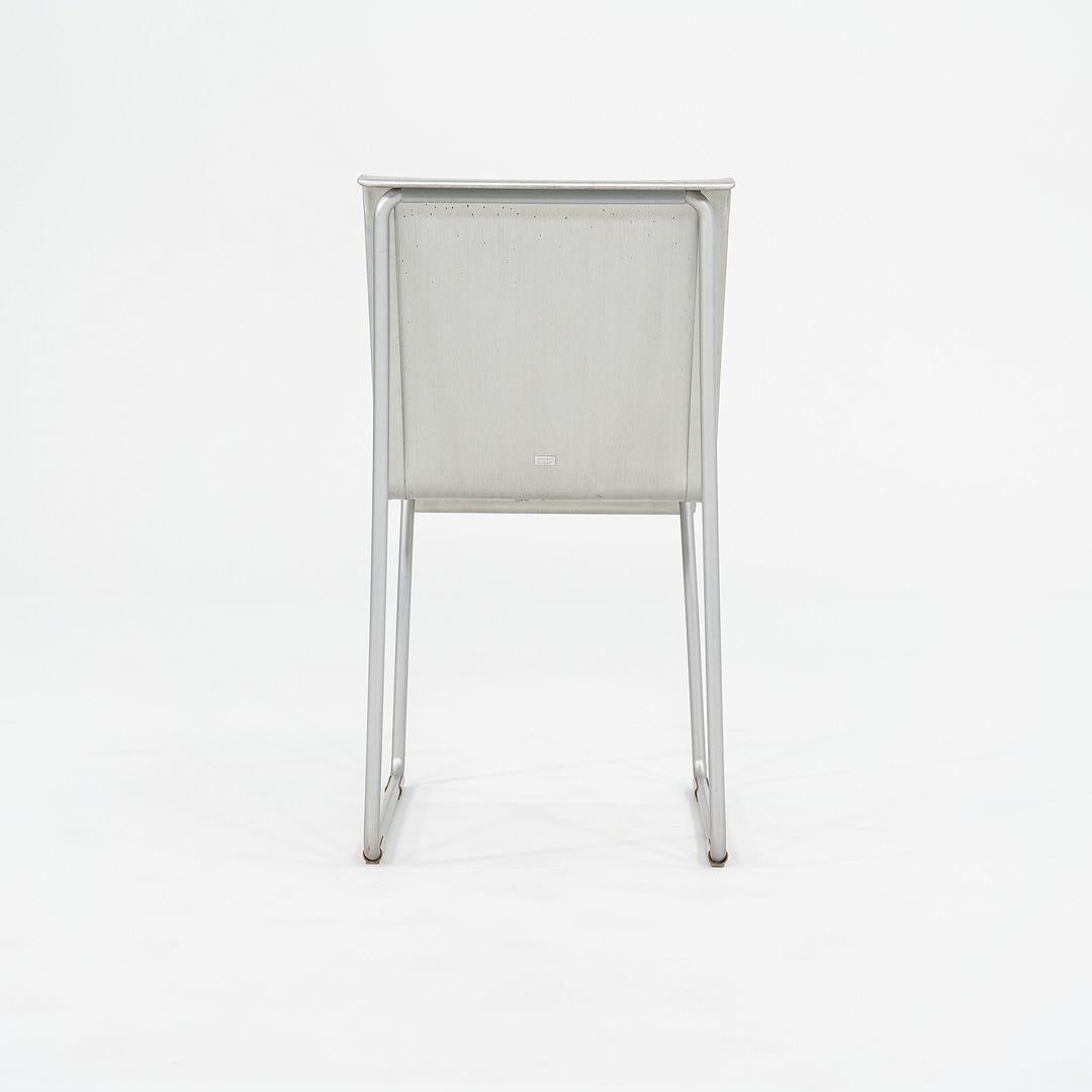 C. 2004 Frank Gehry for Emeco Superlight Chairs in Brushed Aluminum 3x Available For Sale 5