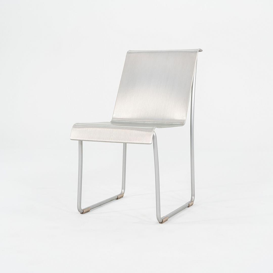 American C. 2004 Frank Gehry for Emeco Superlight Chairs in Brushed Aluminum 3x Available For Sale