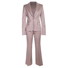 c. 2004 Gucci by Tom Ford Beige Pant Suit