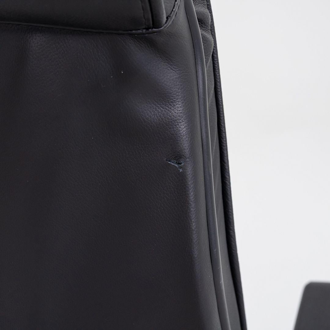 C. 2006 Richard Sapper für Knoll Chefschreibtischstuhl aus schwarzem Leder im Angebot 5