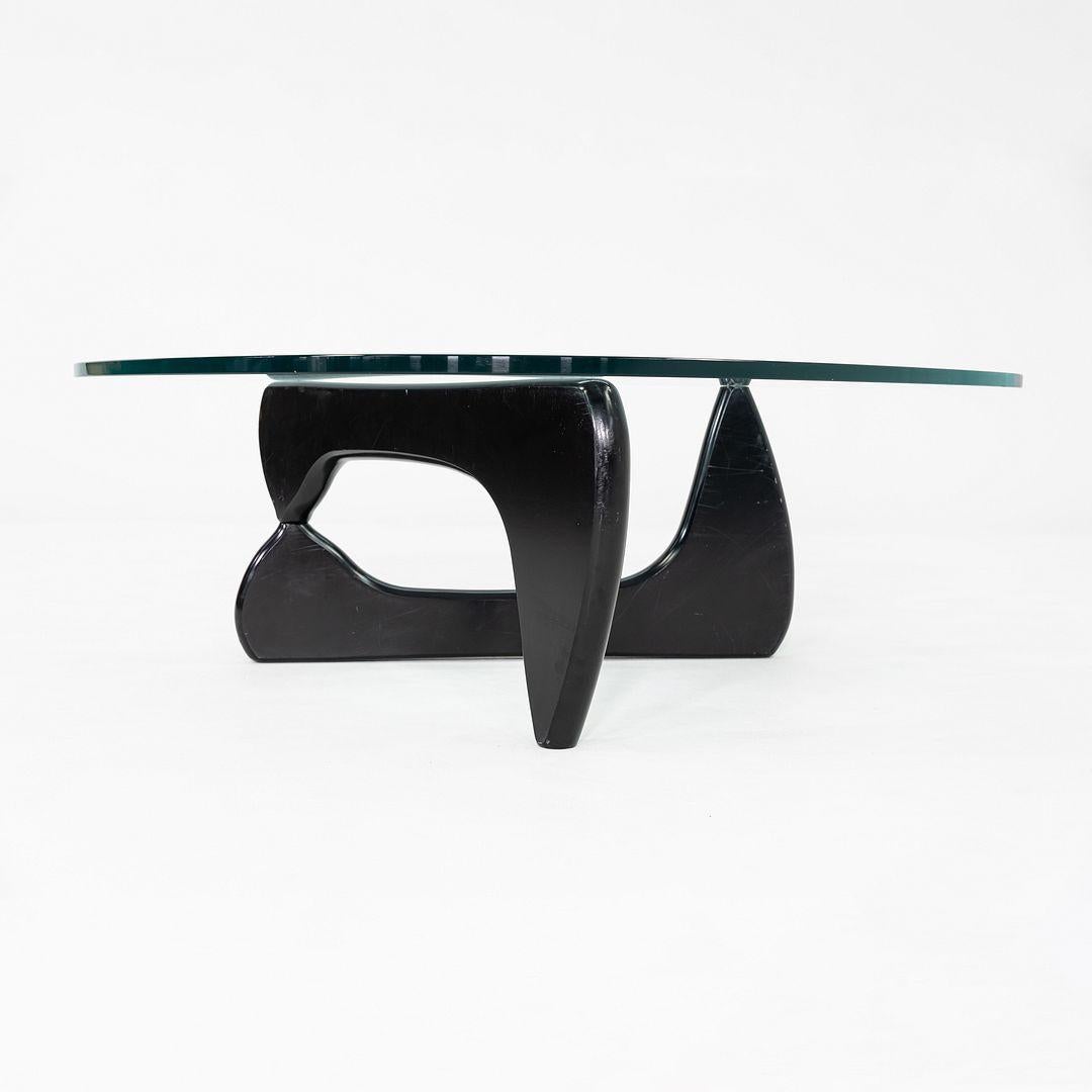 Contemporary C. 2007 Isamu Noguchi for Herman Miller Coffee Table in Black For Sale