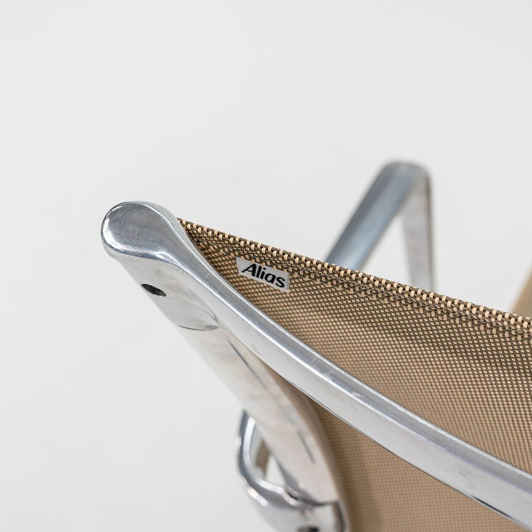 C. 2010 Alberto Meda für Alias 434 Rollingframe 44 Schreibtischstuhl in Tan Mesh im Angebot 4