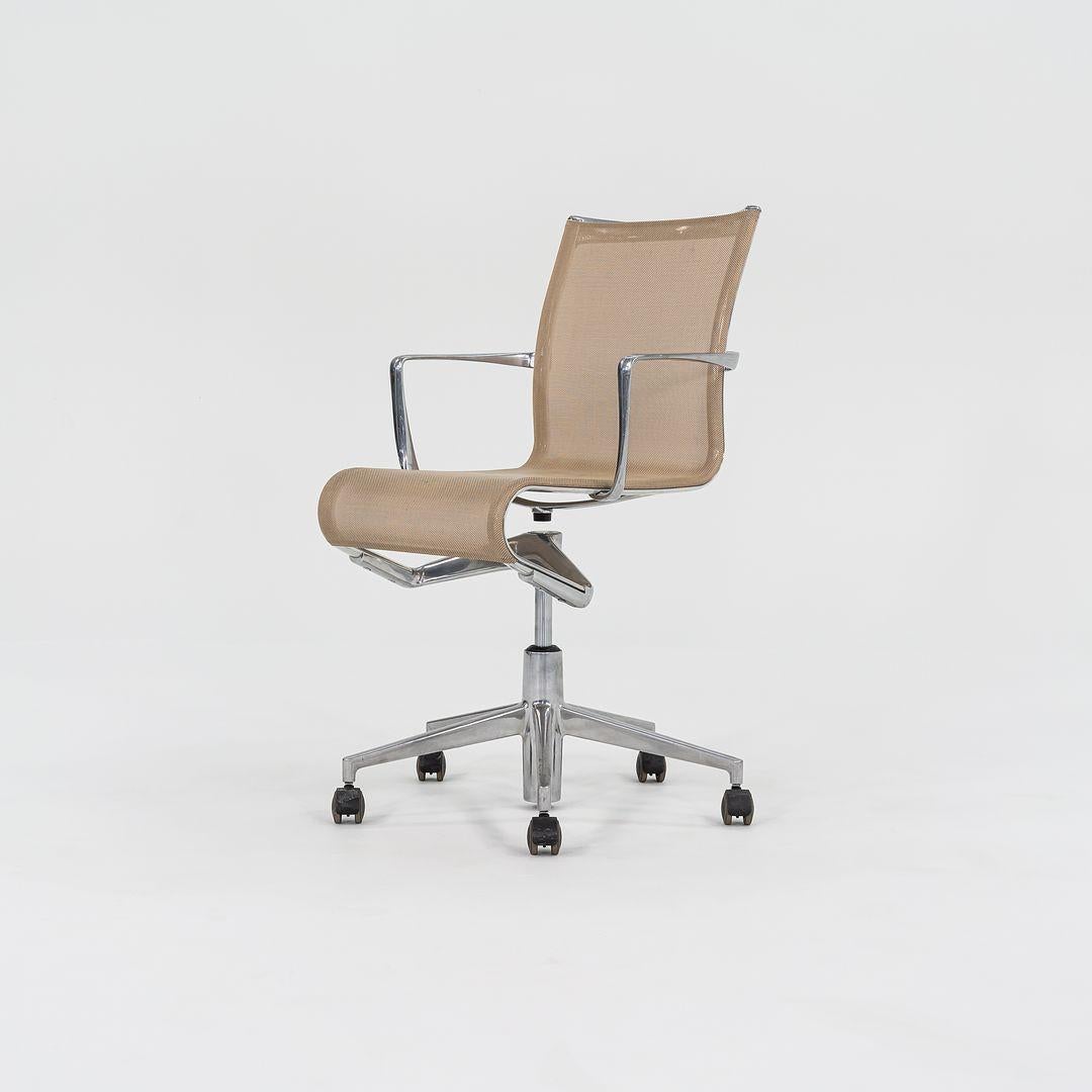 C. 2010 Alberto Meda für Alias 434 Rollingframe 44 Schreibtischstuhl in Tan Mesh (Moderne) im Angebot