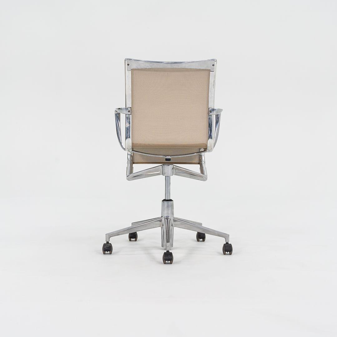 C. 2010 Alberto Meda für Alias 434 Rollingframe 44 Schreibtischstuhl in Tan Mesh im Angebot 2