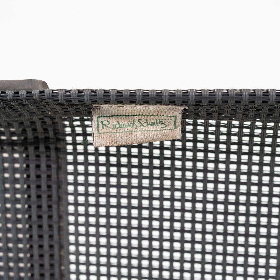C. 2010 Richard Schultz for Knoll 1966 Collection Outdoor Lounge Chair in Black 3