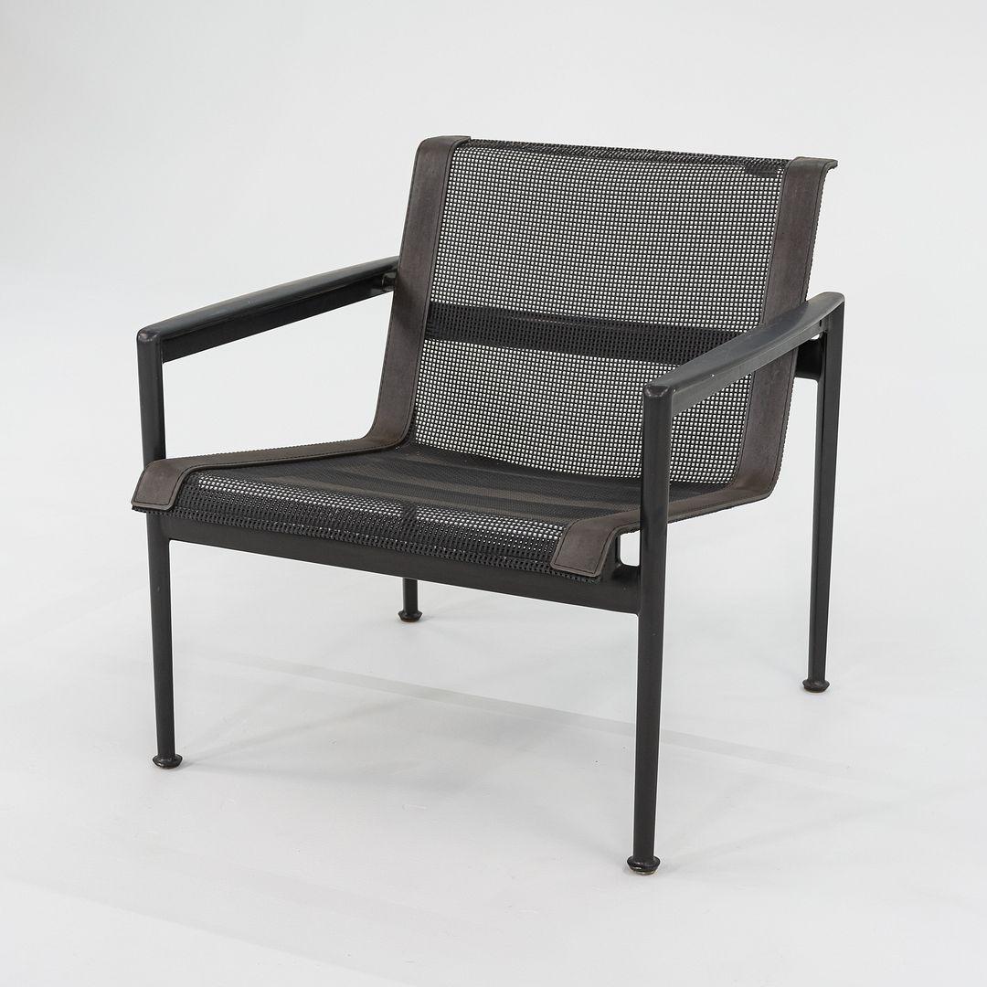 C. 2010 Richard Schultz for Knoll 1966 Collection Outdoor Lounge Chair in Black 4