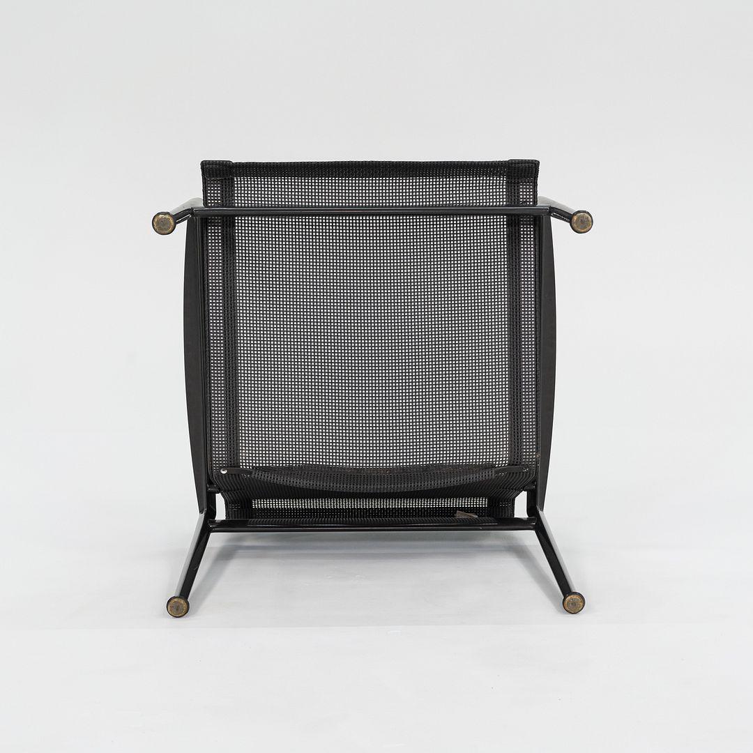Aluminum C. 2010 Richard Schultz for Knoll 1966 Collection Outdoor Lounge Chair in Black
