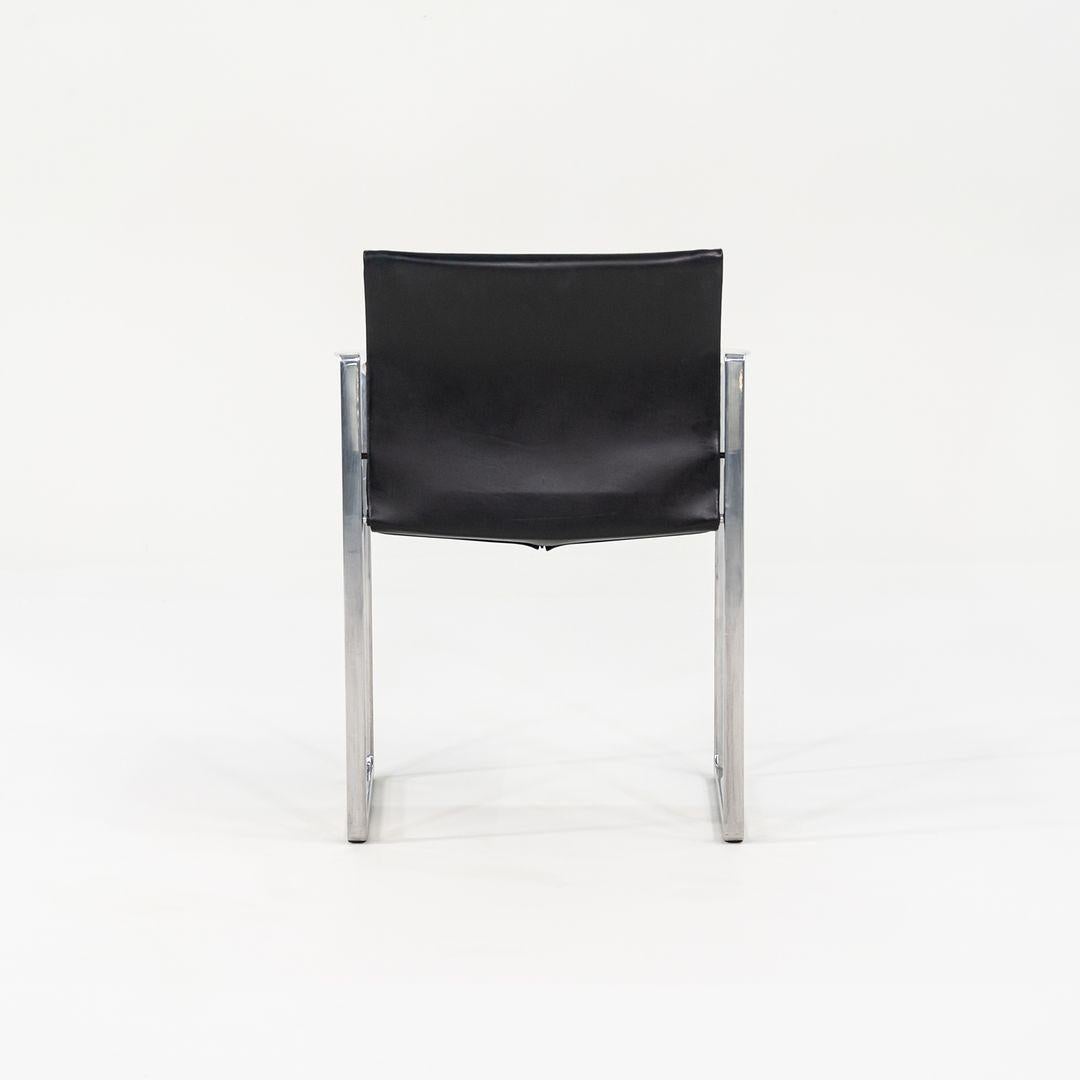 C. 2010s Eve Dining Chairs by Piero Lissoni for Cassina in Leather For Sale 3