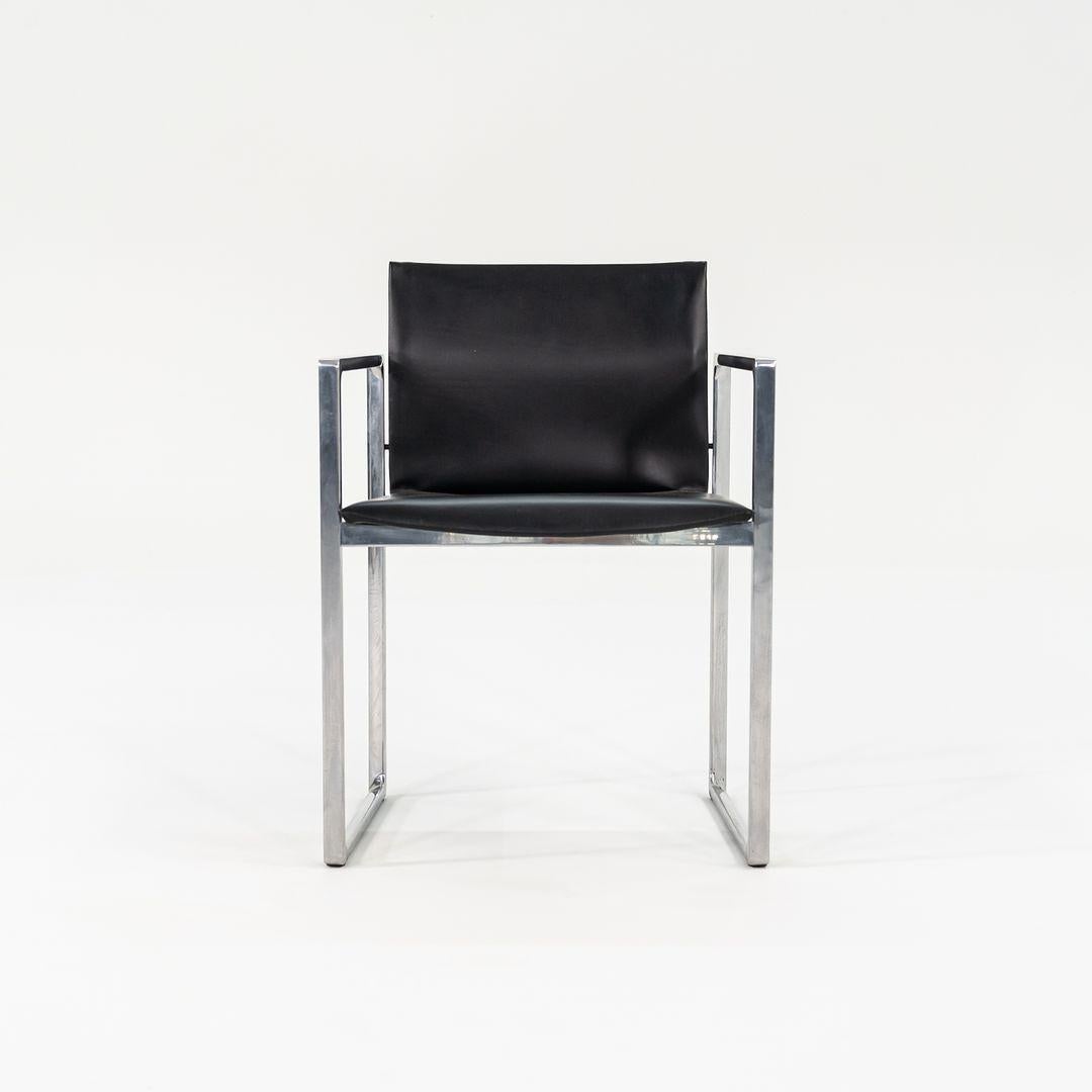 C. 2010s Eve Dining Chairs by Piero Lissoni for Cassina in Leather For Sale 4