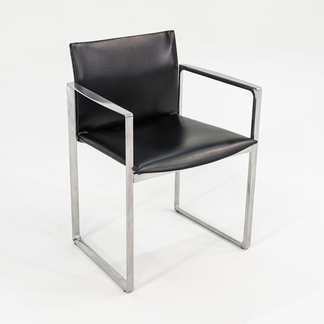 Modern C. 2010s Eve Dining Chairs by Piero Lissoni for Cassina in Leather For Sale