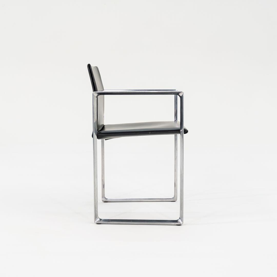 Italian C. 2010s Eve Dining Chairs by Piero Lissoni for Cassina in Leather For Sale