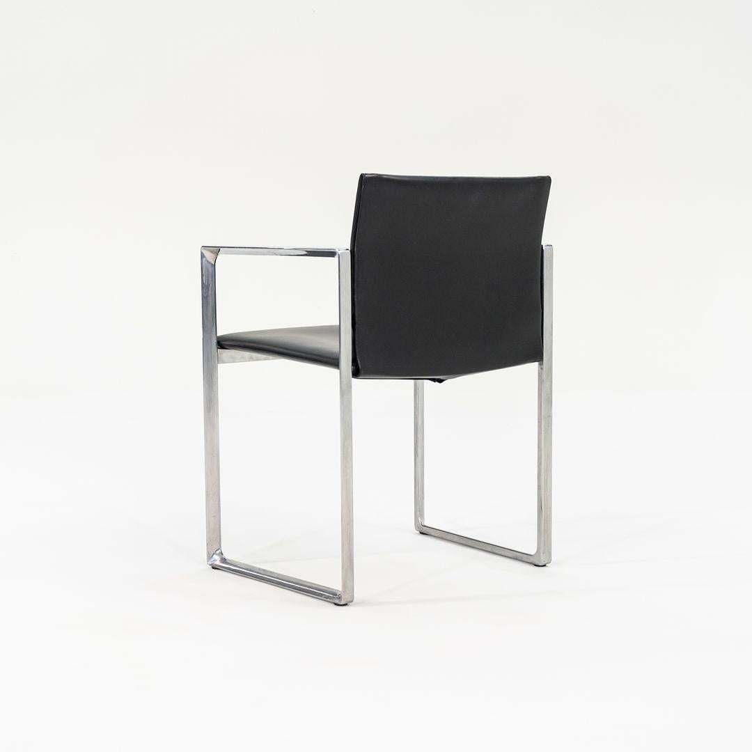 Contemporary C. 2010s Eve Dining Chairs by Piero Lissoni for Cassina in Leather For Sale