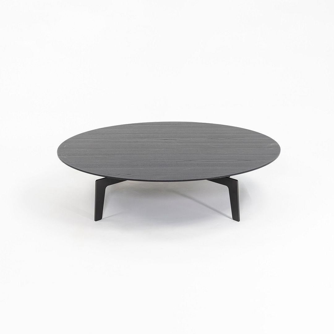 C. 2012 Jean-Marie Massaud per Poliform Tavolino da caffè Tribeca in olmo ebanizzato 48 in vendita 2