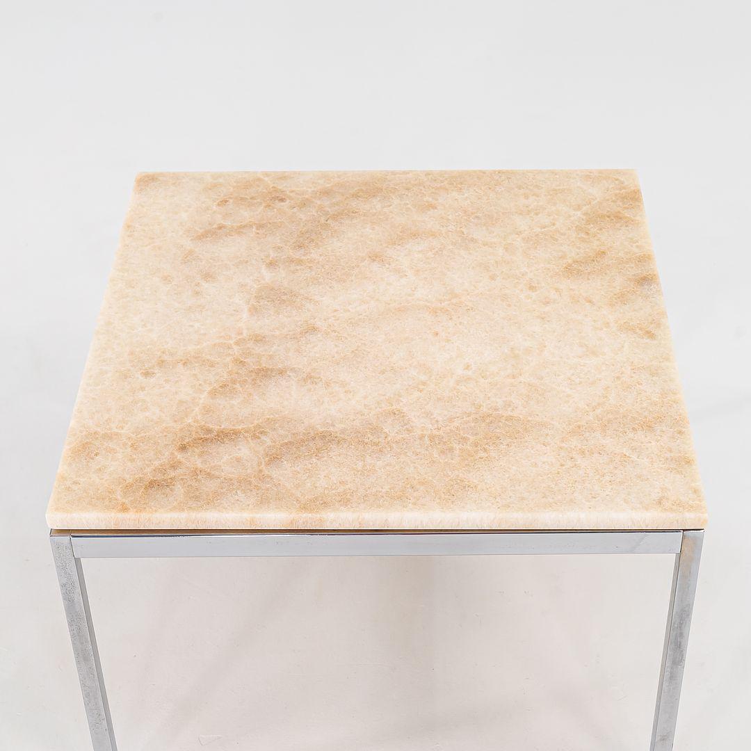 C. 2016 Florence Knoll Coffee Table with Custom Granite Top 24x24 Model 2510T For Sale 1