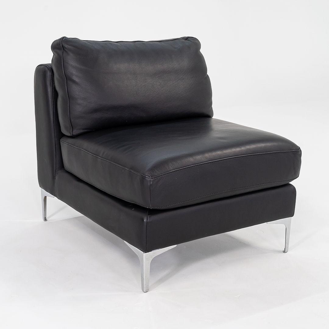 Modern C. 2016 Pair of Giuseppe Nicoletti for Design Within Reach Armless Lounge Chairs For Sale