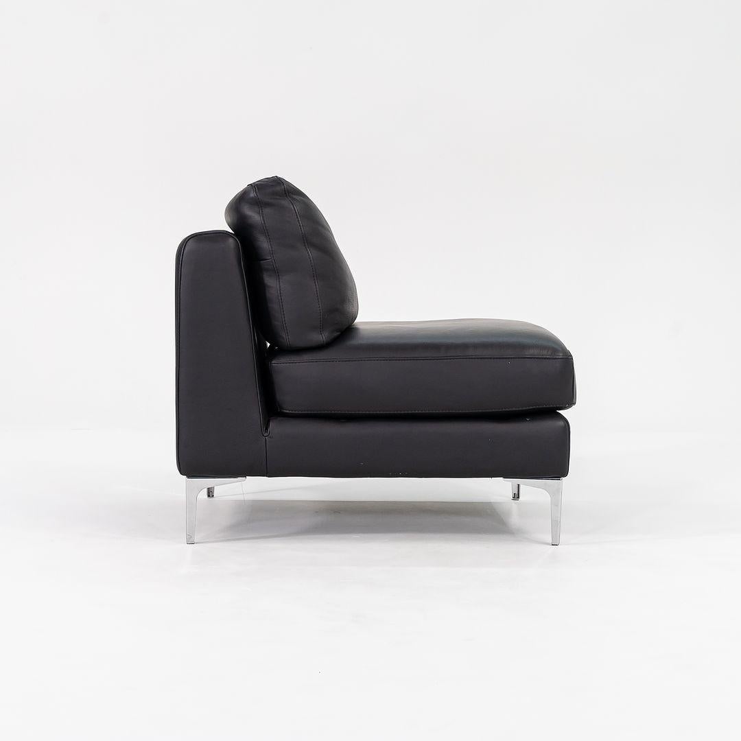 Italian C. 2016 Pair of Giuseppe Nicoletti for Design Within Reach Armless Lounge Chairs For Sale