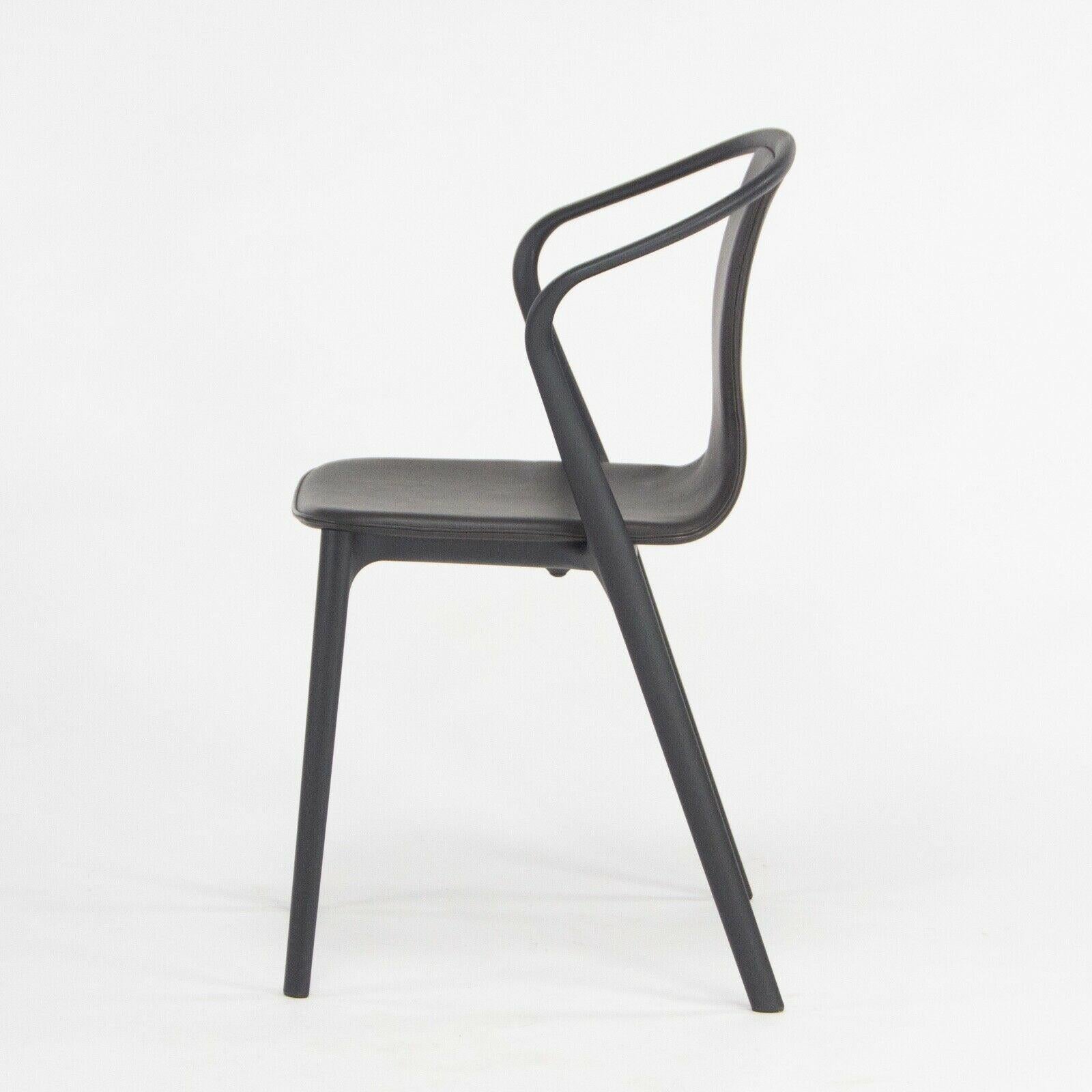 Swiss C. 2019 Vitra Belleville Armchair in Brown Leather by Ronan & Erwan Bouroullec For Sale