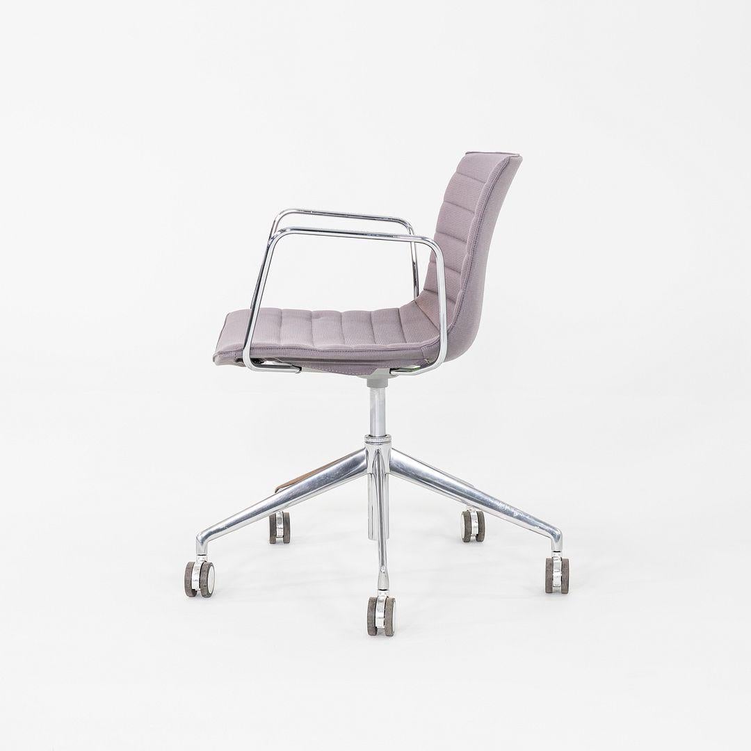 Italian C. 2020 Lievore Altherr Molina for Arper Catifa Desk Chairs w/ Arms For Sale
