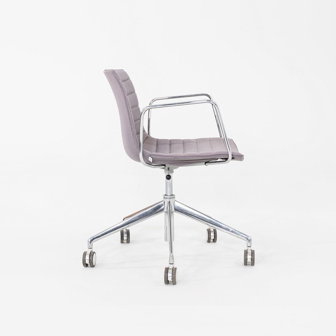 Contemporary C. 2020 Lievore Altherr Molina for Arper Catifa Desk Chairs w/ Arms For Sale